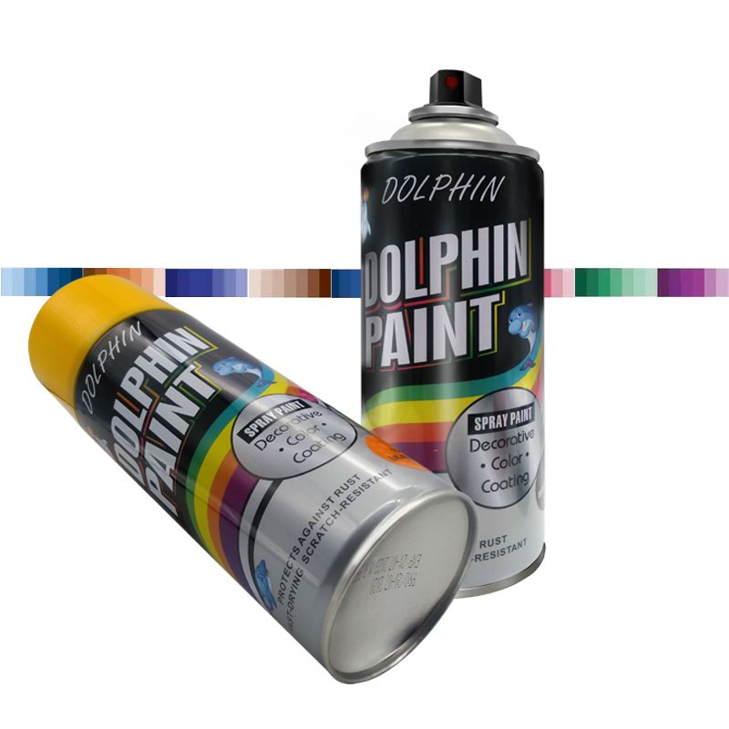 Aerosol Spray Paint Kaunis värit Hyvä tarttuvuusnopeasti 400ml 450ml
